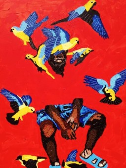 Affiche - Afro OISEAUX (Daniel Gyekyi Gyan)