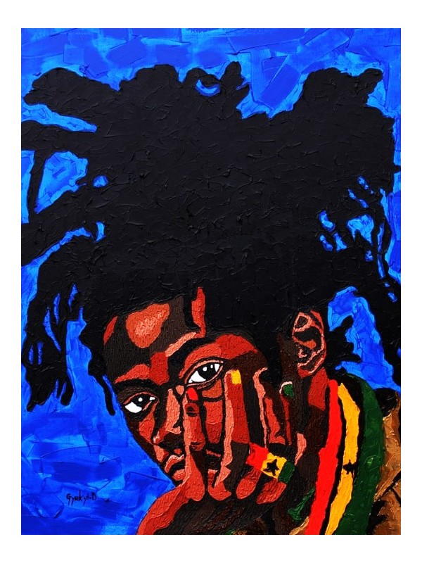 Affiche -Afro Faya (Daniel Gyekyi Gyan)