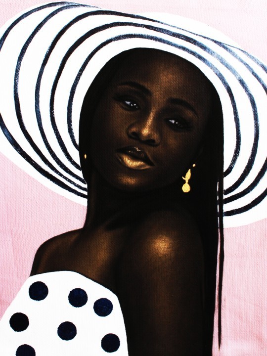 Poster - Afro Lady (Franklin Nonso Ndibam)-Accueil-OUESO