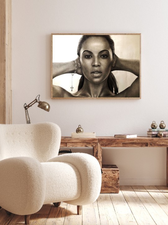 Affiche - Beyoncé (Franklin Nonso Ndibam)-Accueil-OUESO