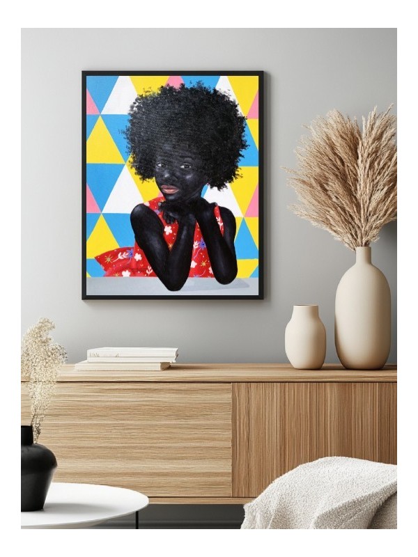 Poster - Afro Fille (Esther Obiwuru)