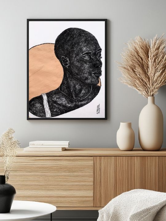 Poster - Afro AkArt (Kina Mosiea)-Posters-OUESO