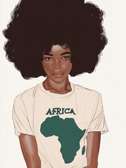 Affiche - Afrofric - Accueil | Oueso - Art Afro Contemporain