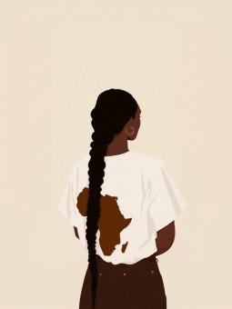 Affiche - Afro Afrique - Accueil | Oueso - Art Afro Contemporain