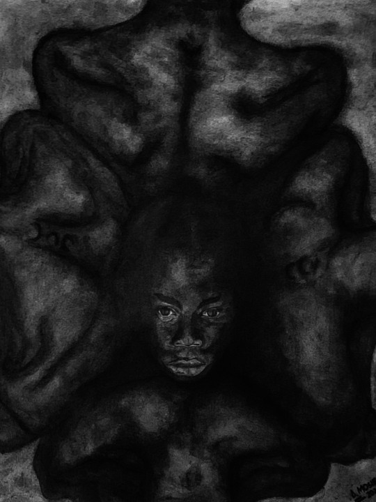Poster - Afro Fermé (Kina Mosiea)-Accueil-OUESO