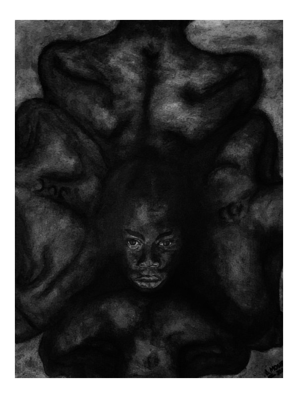 Poster - Afro Fermé (Kina Mosiea)