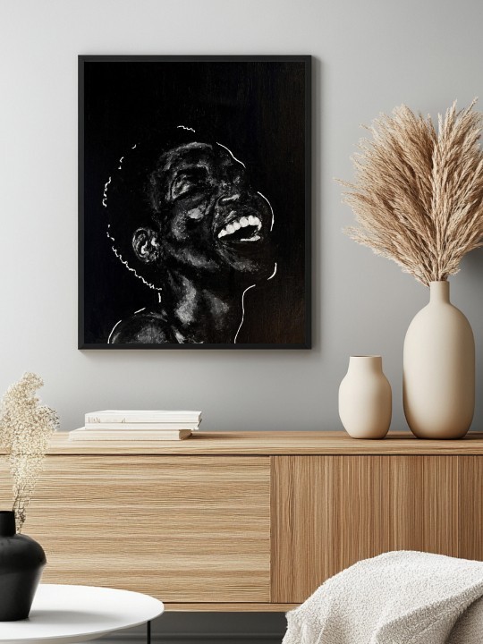 Poster - Afro Eclat (Kina Mosiea)-Accueil-OUESO