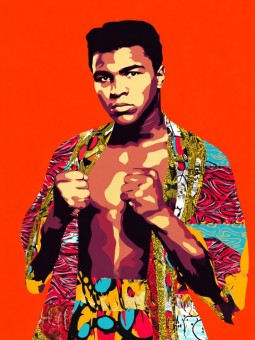 Poster - Ali - Accueil | Oueso - Contemporary Afro Art