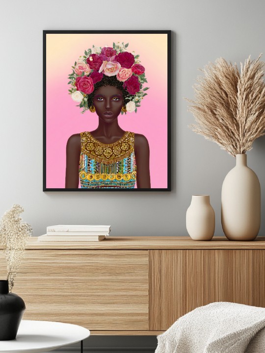 Poster - Afro Flores-Accueil-OUESO