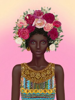 Affiche - Afro Flores