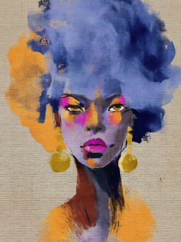 Affiche - Afro Ari - Accueil | Oueso - Art Afro Contemporain