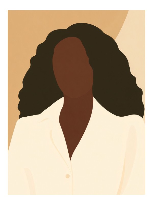 Poster - Afro Coiffe