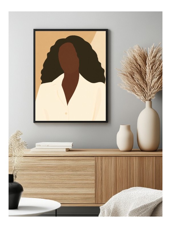 Poster - Afro Coiffe