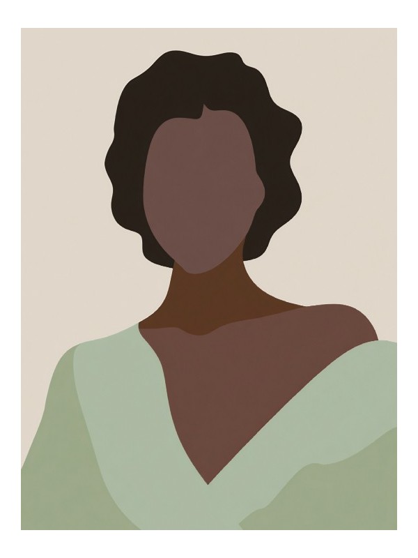Poster - Afro Boucle