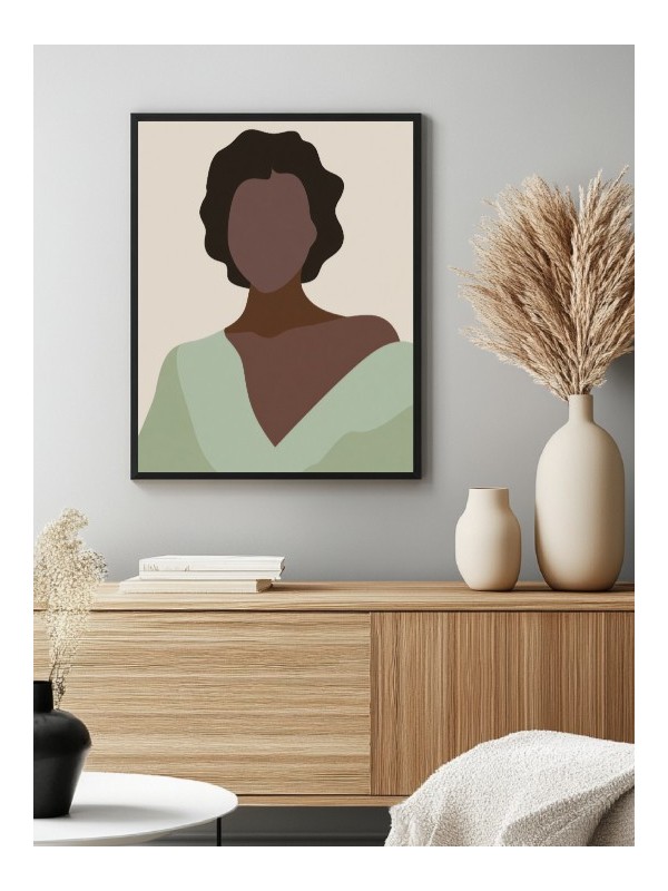 Poster - Afro Boucle