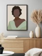 Poster - Afro Boucle