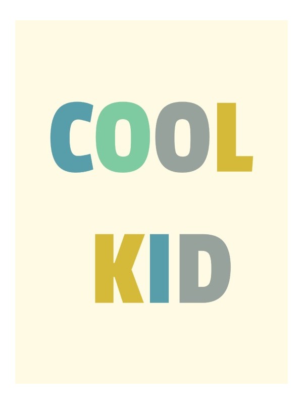 Affiche - Cool Kid Affiche - Cool Kid