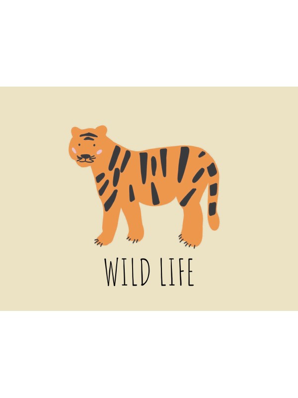 Poster - Tigre