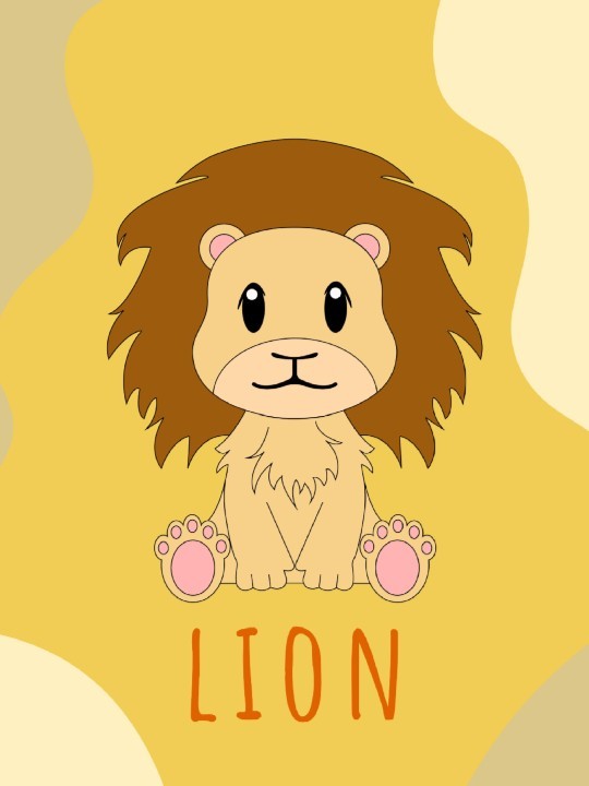 Affiche - Bébé-lion-Accueil-OUESO