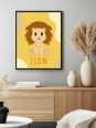 Affiche - Bébé-lion