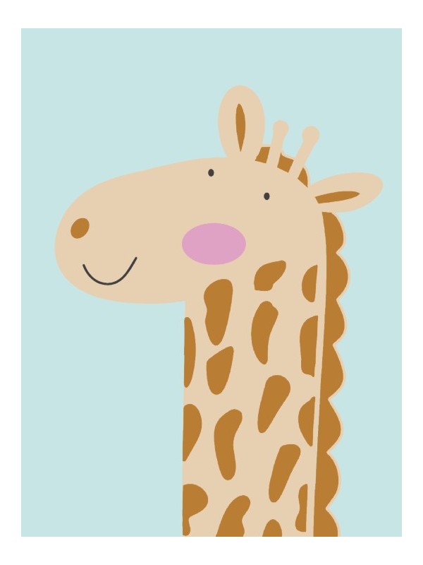 Affiche - Girafa