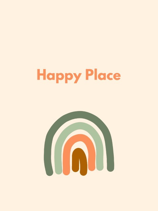 Affiche - Happy place-Affiches-OUESO