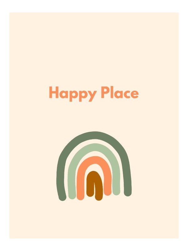 Affiche - Happy place