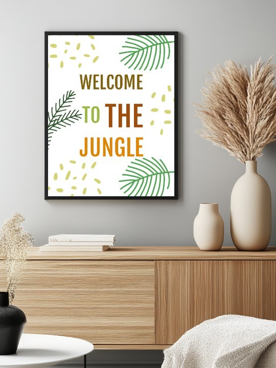 Affiche - Jungle-Affiches-OUESO