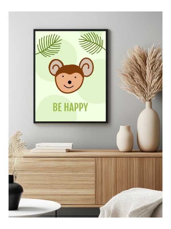Poster - Be Happy