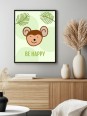 Poster - Be Happy