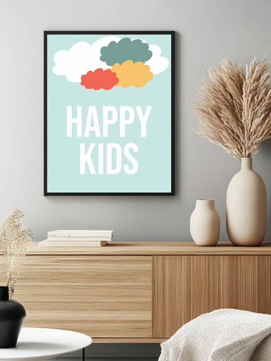 Poster - Happy Kids-Posters-OUESO