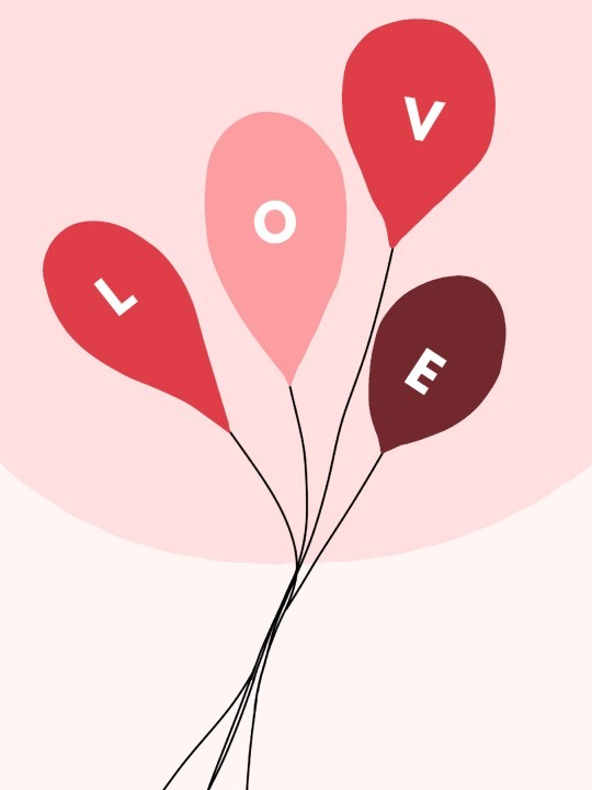 Affiche - Love Ballon-Affiches-OUESO