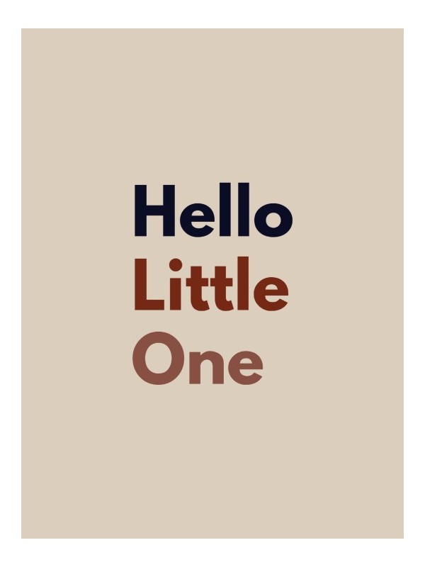 Poster - Hello Tittle