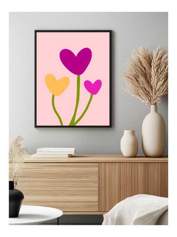 Affiche - Flower LOVE
