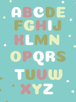 Affiche - ALPHABÉTIQUE 1