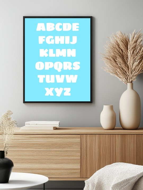 Affiche - ALPHABÉTIQUE 2-Affiches-OUESO