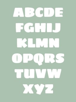 Affiche - ALPHABÉTIQUE 3