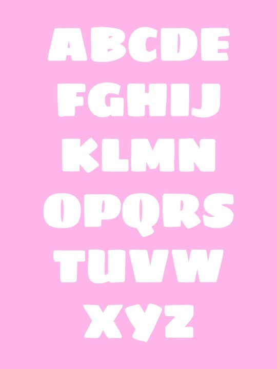 Poster - ALPHABÉTIQUE 4-Posters-OUESO