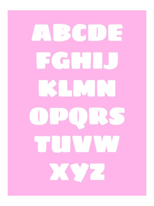 Poster - ALPHABÉTIQUE 4