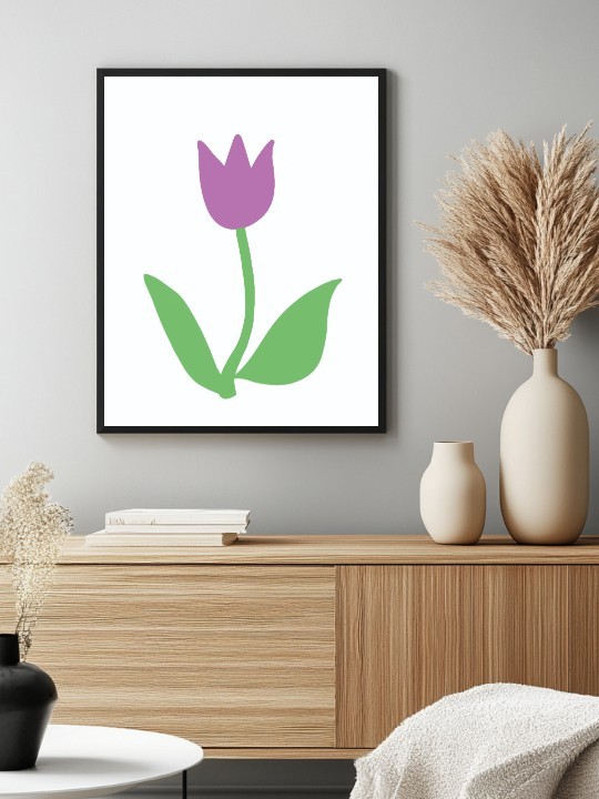 Affiche - Fleur-Affiches-OUESO