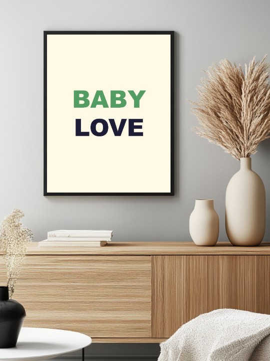 Affiche - Baby Love-Affiches-OUESO