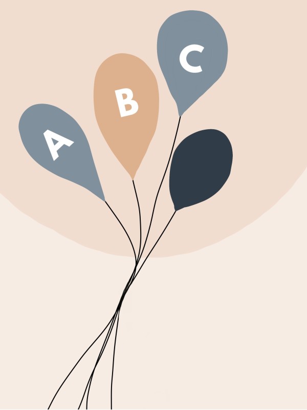 Poster - Ballon ABC