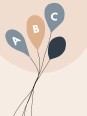 Poster - Ballon ABC
