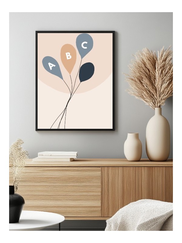 Affiche - Ballon ABC