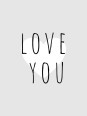 Poster - Love You