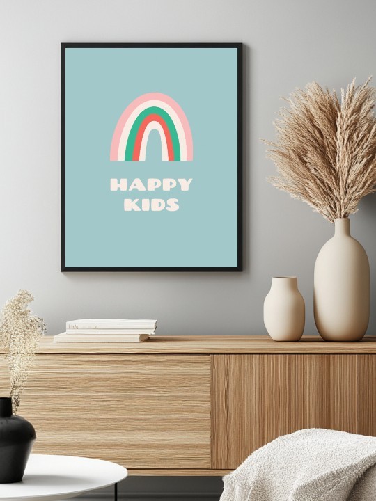 Affiche - Happy Kids-Affiches-OUESO