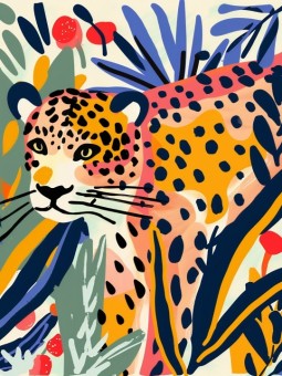 Poster - Léopard