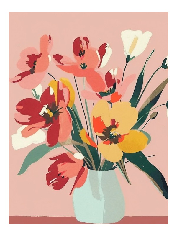 Poster - Fleurs yemi