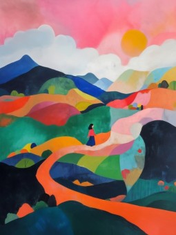 Affiche - Multi color