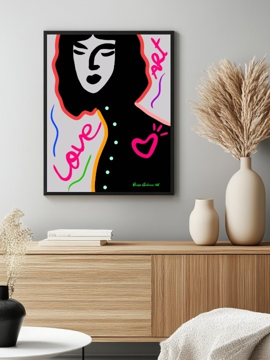Affiche - Love Art-Affiches-OUESO